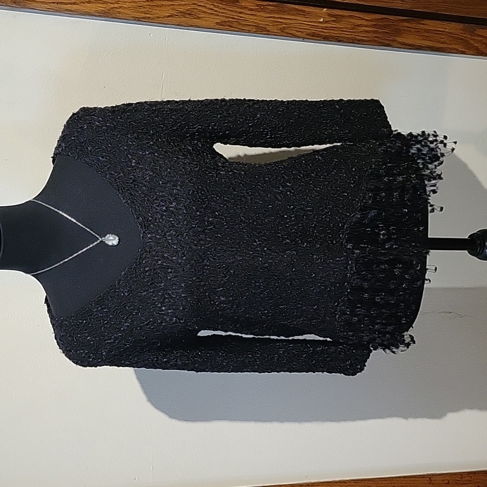 Ethyli Top Size Small With Fringe On Bottom